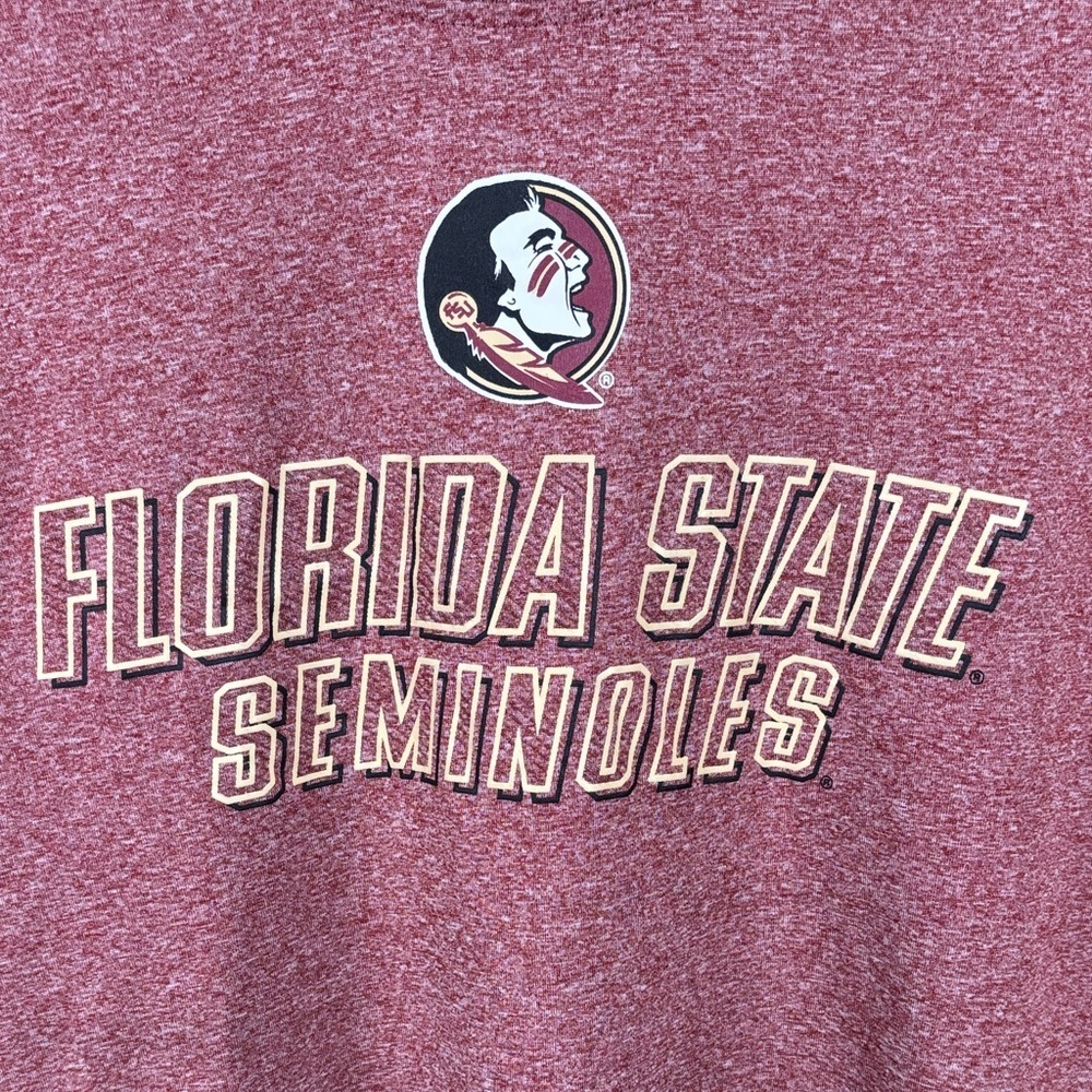Rivalry Threads Men's Maroon Florida State Seminoles Tee - Picture 2 of 7